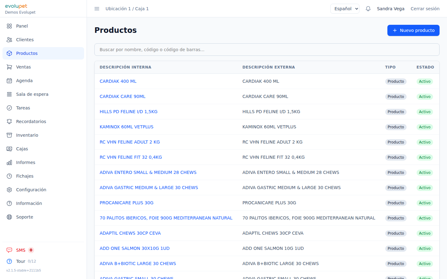 Stock al día, lotes bajo control